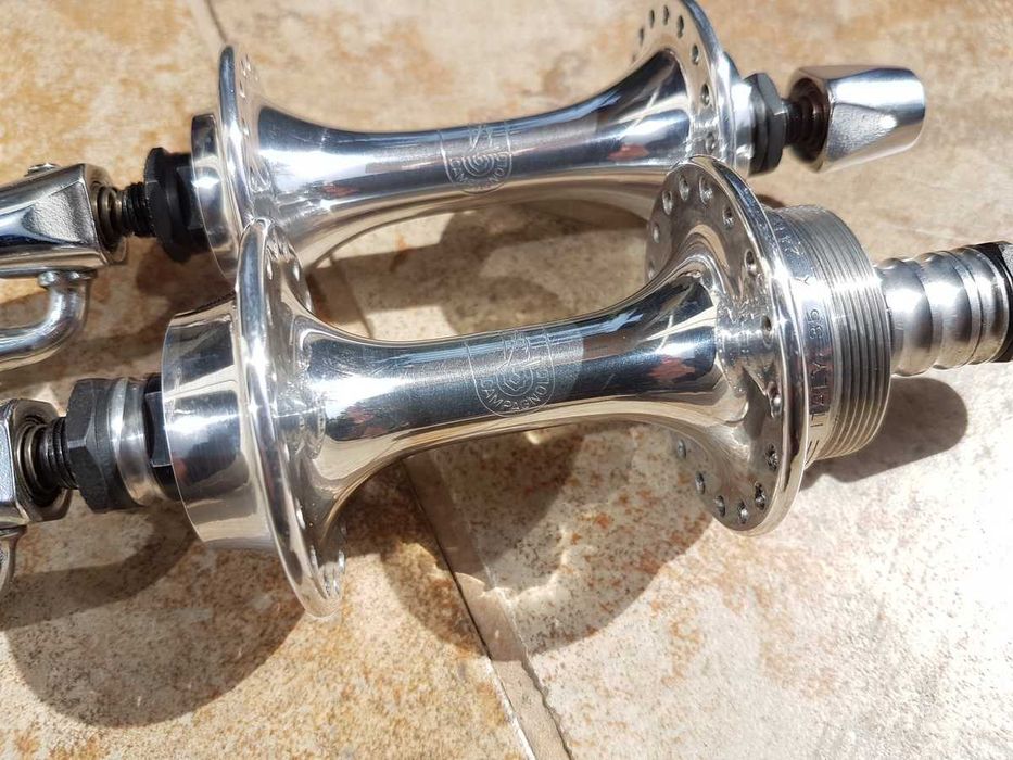 piasty Campagnolo, 36h, komplet + zaciski, vintage, stan SUPER !!!