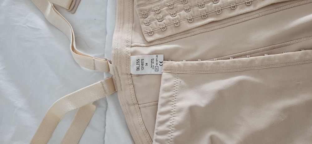 Cinta pos cirúrgica bege Bliss