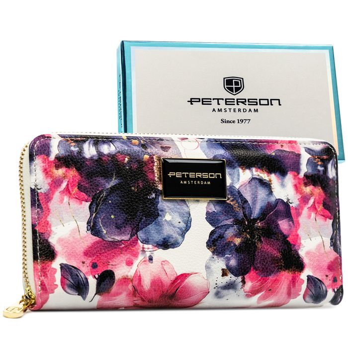 portfel damski skóra+pu ptn px25-pf1-4894 rose