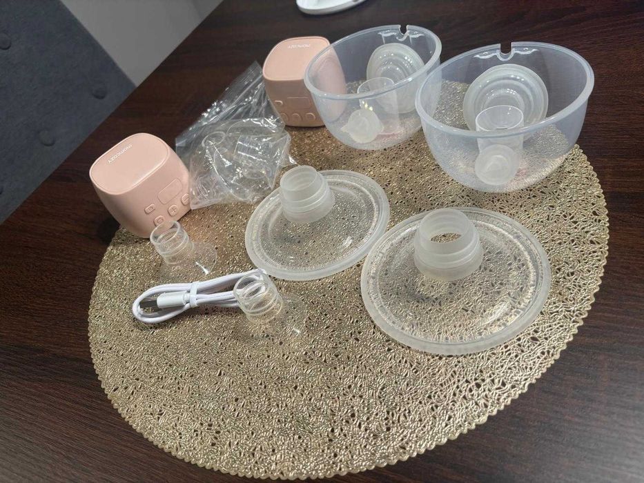 Laktator MOMCOZY S9 PRO Podwójny Różowy