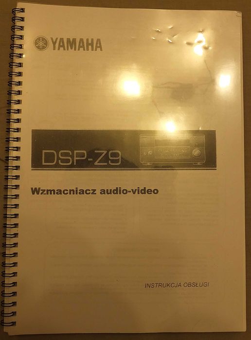 Instrukcja obsługi YAMAHA DSP-Z9 język polski