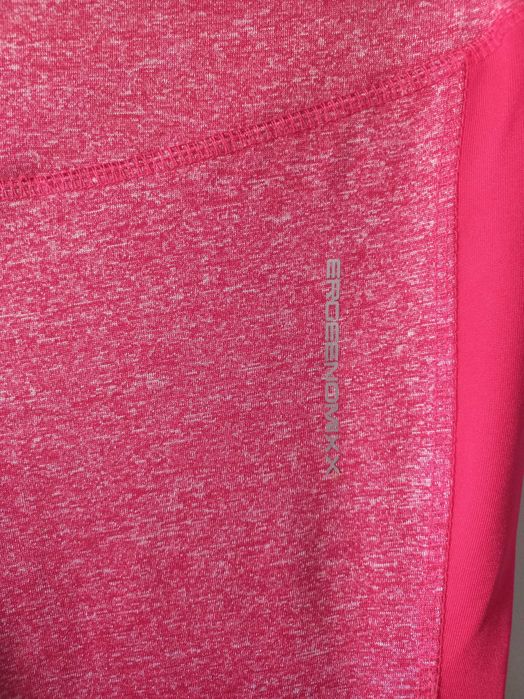 Różowe leginsy sportowe Ergee M/L