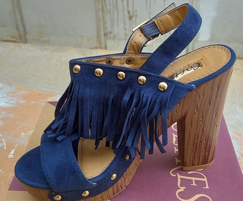 Sandalias Azuis n°36 - Novas