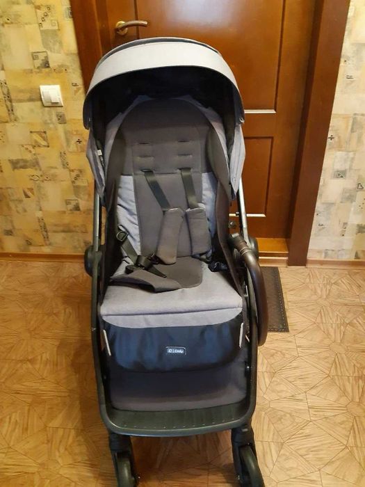 ОРИГІНАЛ Коляска 2 в 1 Espiro Only 17 Graphite street (silver frame)