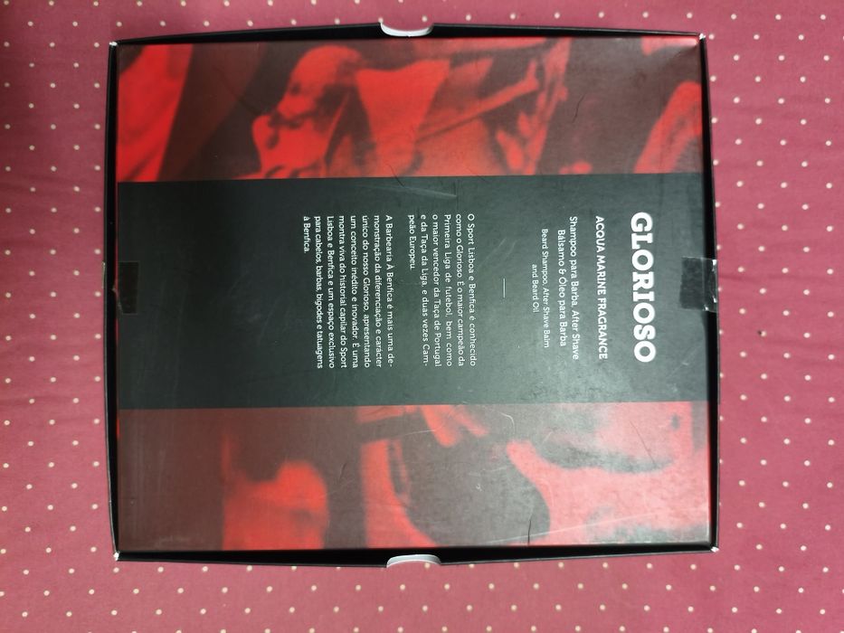 Benfica Shampoo de barba, after suave bálsamo e óleo para barba