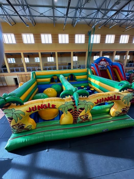 Dmuchaniec Junior! Tor przeszkod,plac zabaw dmuchany, Labirynt Wipeout
