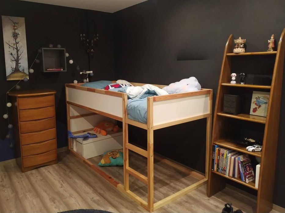 Cama  de criança multi posições e tipo beliche