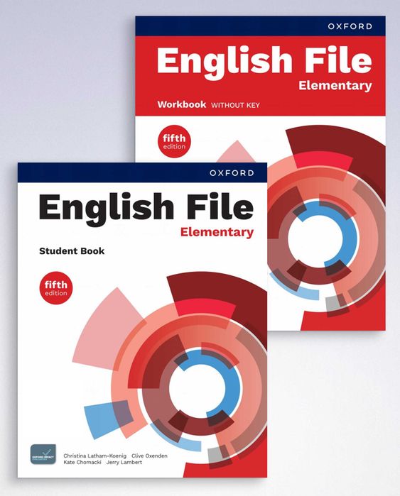 English File Elementary 5-е видання - нове видання, комплект, англійська мова, книга з англійської