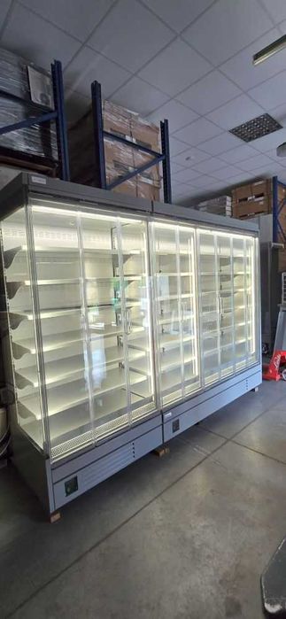 Regał chłodniczy JBG2 przeszklony ok.295cm agregat inwerterowy 2021r