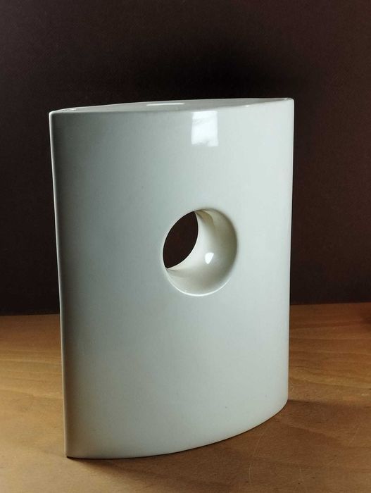 Vaso Moderno Branco Jaliang