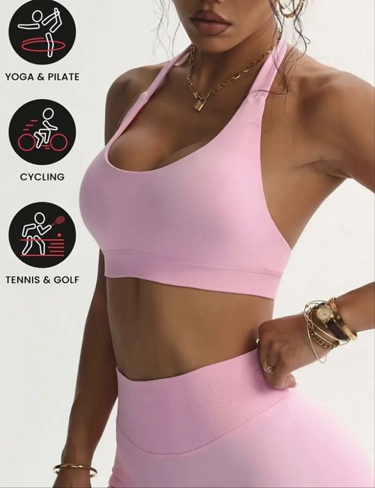 Топ спортивний рожевий
