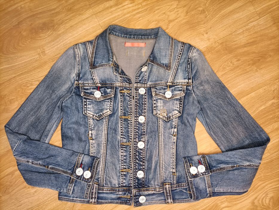 Kurtka jeansowa dżinsowa katana rozmiar S Troll