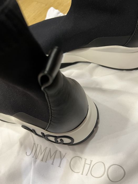 Ténis cano alto Raine Sock Jimmy Choo T.43