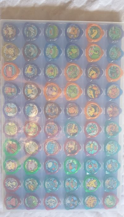 Tazos Pokemon Kraks - caderneta completa