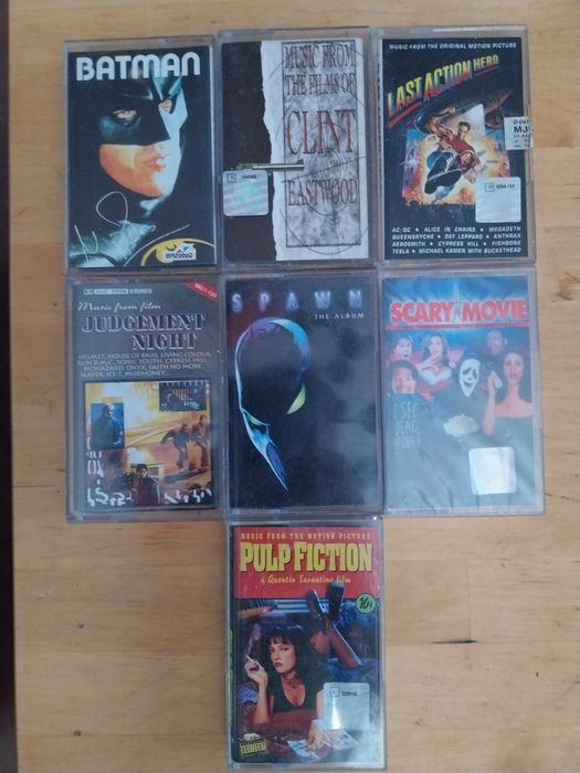 Kasety z muzyką filmową