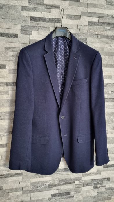 Męska granatowa (ciemno niebieska) marynarka XL, b. dobry stan