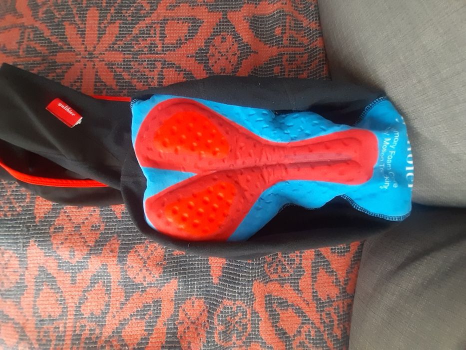 Męski kombinezon rowerowy z wkładką r. XL