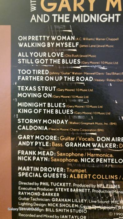 Laser disc Gary Moore