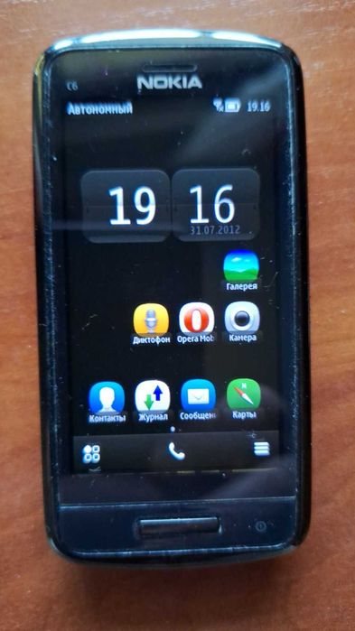 Смартфон Nokia C6-01 Red, рарітетний, працює!