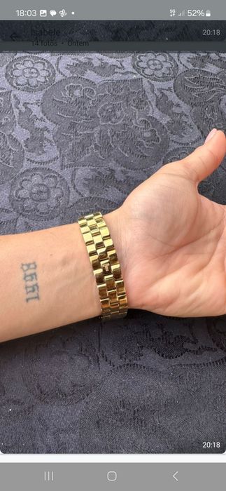 Relógio de senhora TISSOT ,plaqueado a ouro