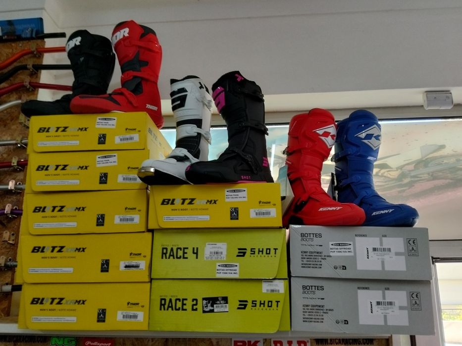 Botas motocross enduro MX Novas