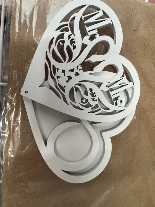 Весільна дерев'яна шкатулка для кілець