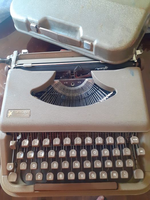 Máquina escrever Antares Micron anos 70