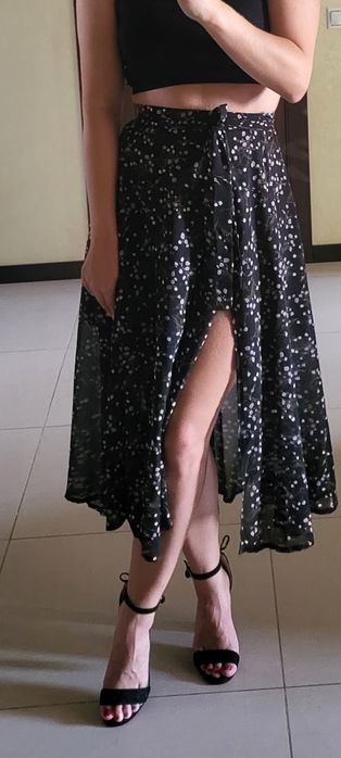 Спідниця міді на запах