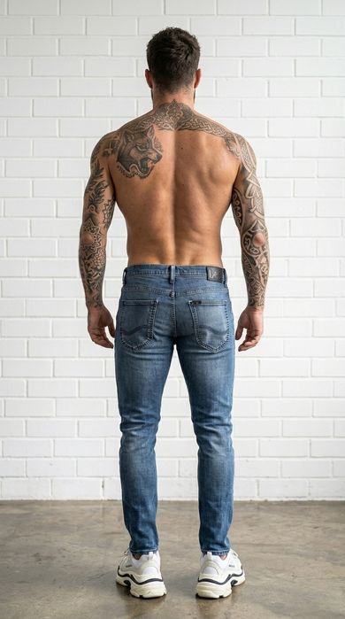 Оригинальные джинсы Lee LUKE Slim / Tapered | W30 L30 (Размер S–M)