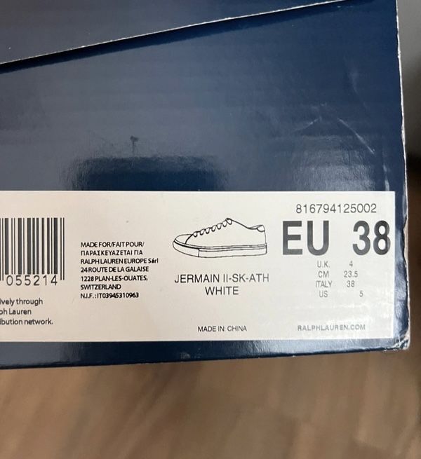 Buty wiosenne sneakersy trampki tenisowki Polo Ralph Lauren