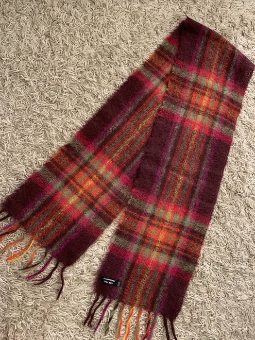 Шарф з мохеру та вовни