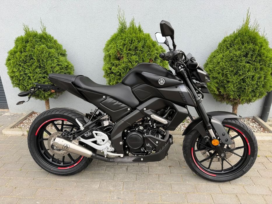 Yamaha Mt Mt 125 Rok Abs Tylko 9000Km Przebiegu  Raty
