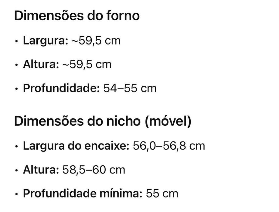 Forno de encastrar Siemens multifunções