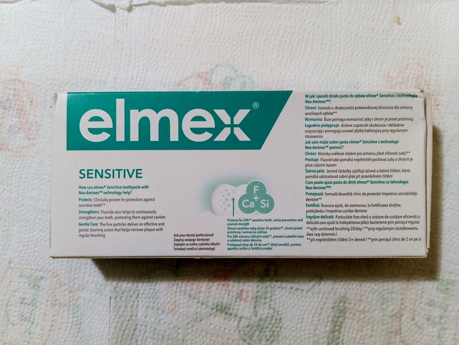 Elmex Sensitive Pasta do Zębów 75ml 20 szt.