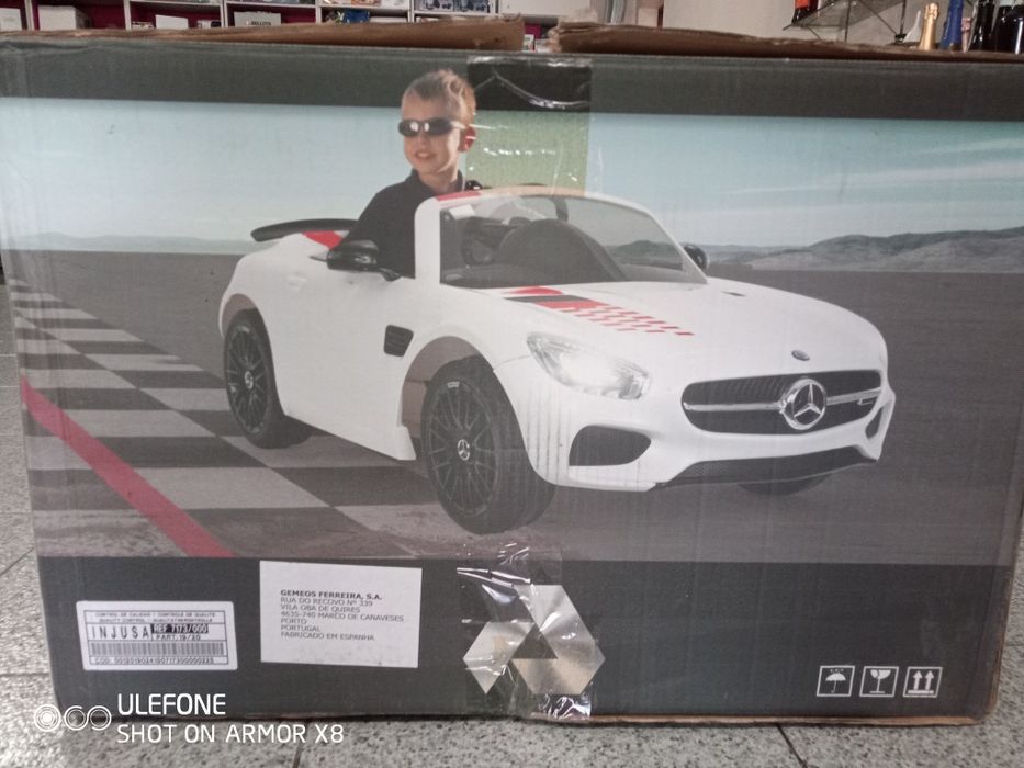 Mercedes AMG GTS a Bateria