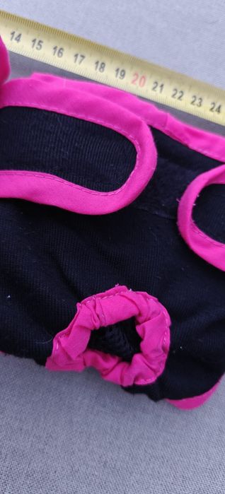 Majteczki dla suczki pieska różowe S