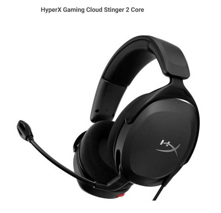 Fones HyperX HeadSet Gaming