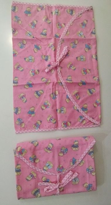 Conjunto de muda e guarda fraldas Novo