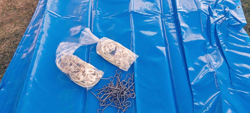 Lona cobertura isotermica piscina 8x4