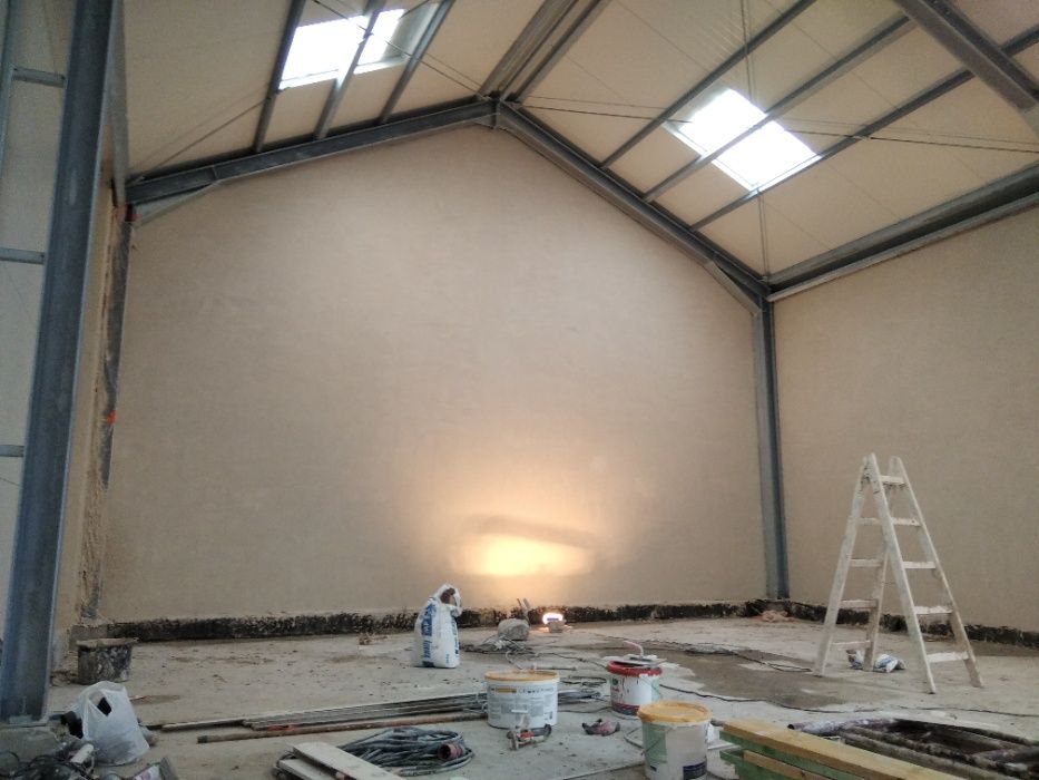 Tynki, gipsowe, maszynowe, pod malowanie
