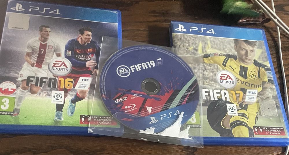 FIFA 16, FIFA 17 i FIFA 19