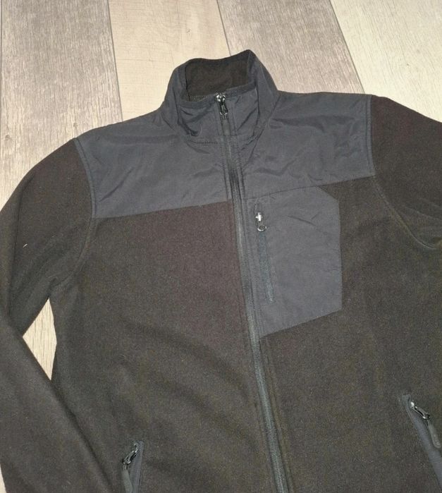 Bluza czarna polarowa rozpinana Site M
