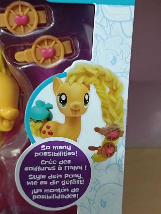 My Little Pony Applejack akcesoria G4 Hasbro figurka MLP nowy zestaw