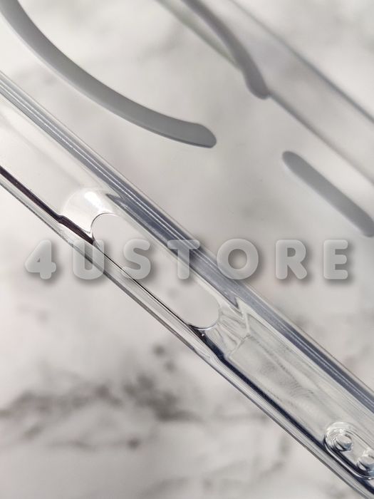 Чехол Crystal Case Magsafe на iPhone 17 18 Pro Max прозрачный Противоударный не желтеет чохол прозорий протиударний не жовтіє