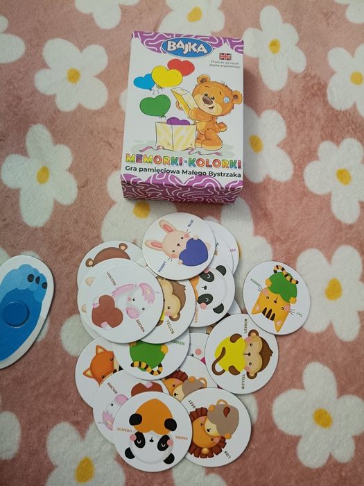 Zestaw puzzle układanka memo