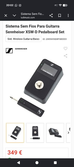 Sistema wireless Sennheiser507987574108999687