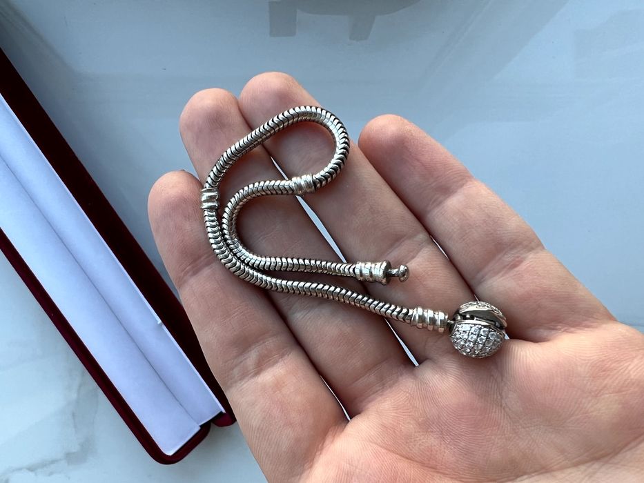 Срібний браслет Pandora, оригінал