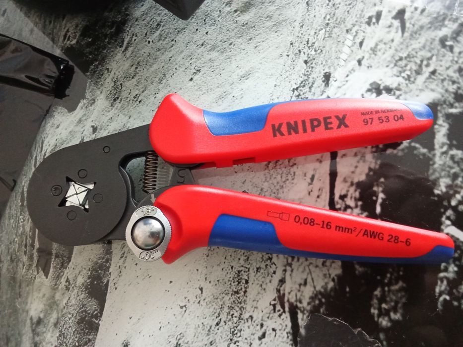Knipex 97 53 14 zaciskarka 97 53 04 do tulejek nowa oryginał