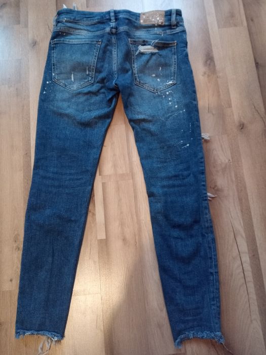 Jeansy męskie Bershka Denim