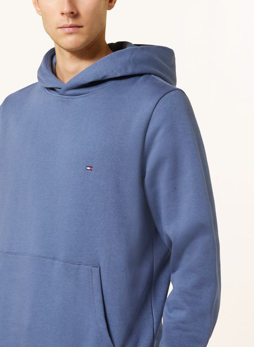 Bluza szaroniebieska ciepła z kieszeniami Tommy Hilfiger M